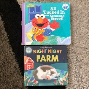 Sesame Street Nighttime Good Night Board Books